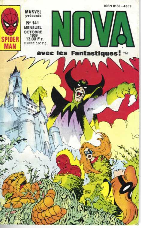 Scan de la Couverture Nova n 141